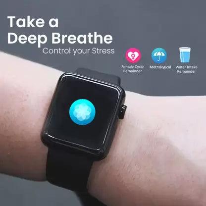 conekt SW1i 1.72'' Full HD display with Bluetooth calling and complete health tracking Smartwatch (Black Strap, Free Size) conekt SW1i 1.72'' Full HD display with Bluetooth calling and complete health tracking Smartwatch (Black Strap, Free Size)